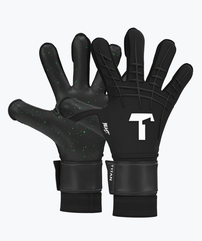 Shops goalie gloves black