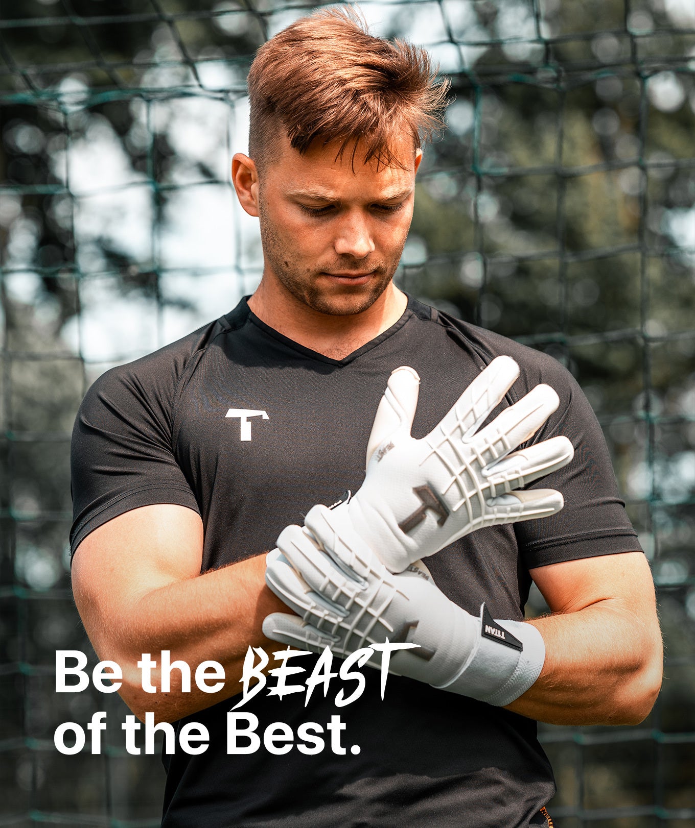 t1tan beast handschuhe T1TAN White BEAST 3.0 Junior Pro, 8