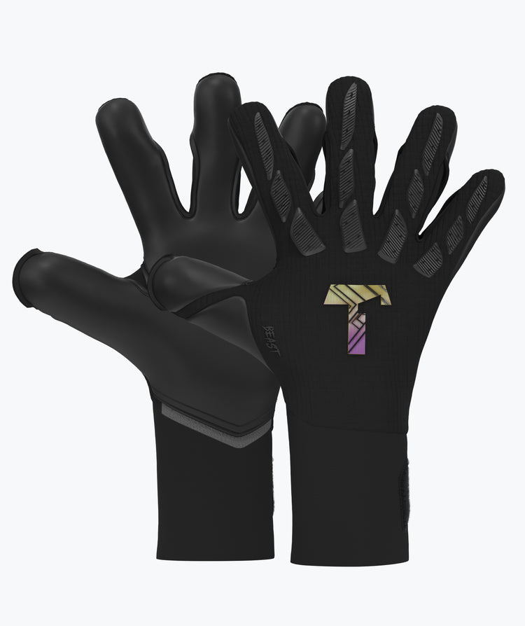 BEAST 4.0 Vampire Black Goalkeeper Gloves | T1TAN