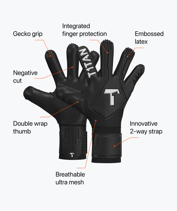 LEGEND 1.0 Black-Out Junior Pro – Lightweight FP Gloves