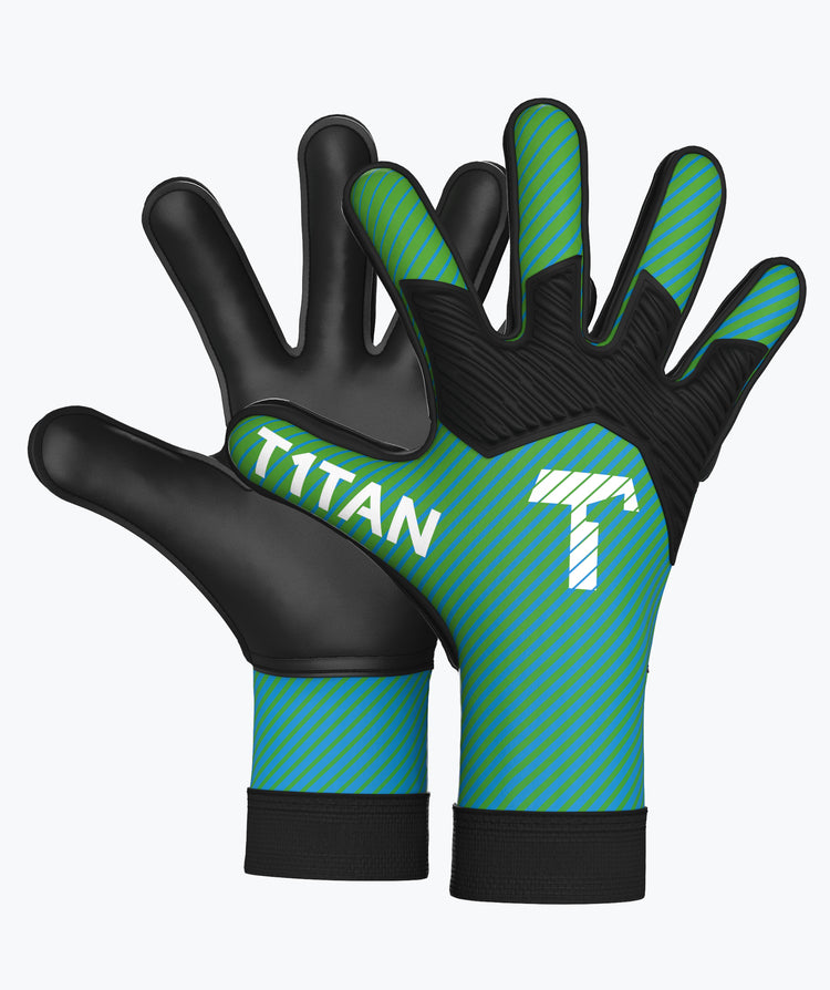 T1TAN AROX 1.0 Green | Kids goalkeeper gloves