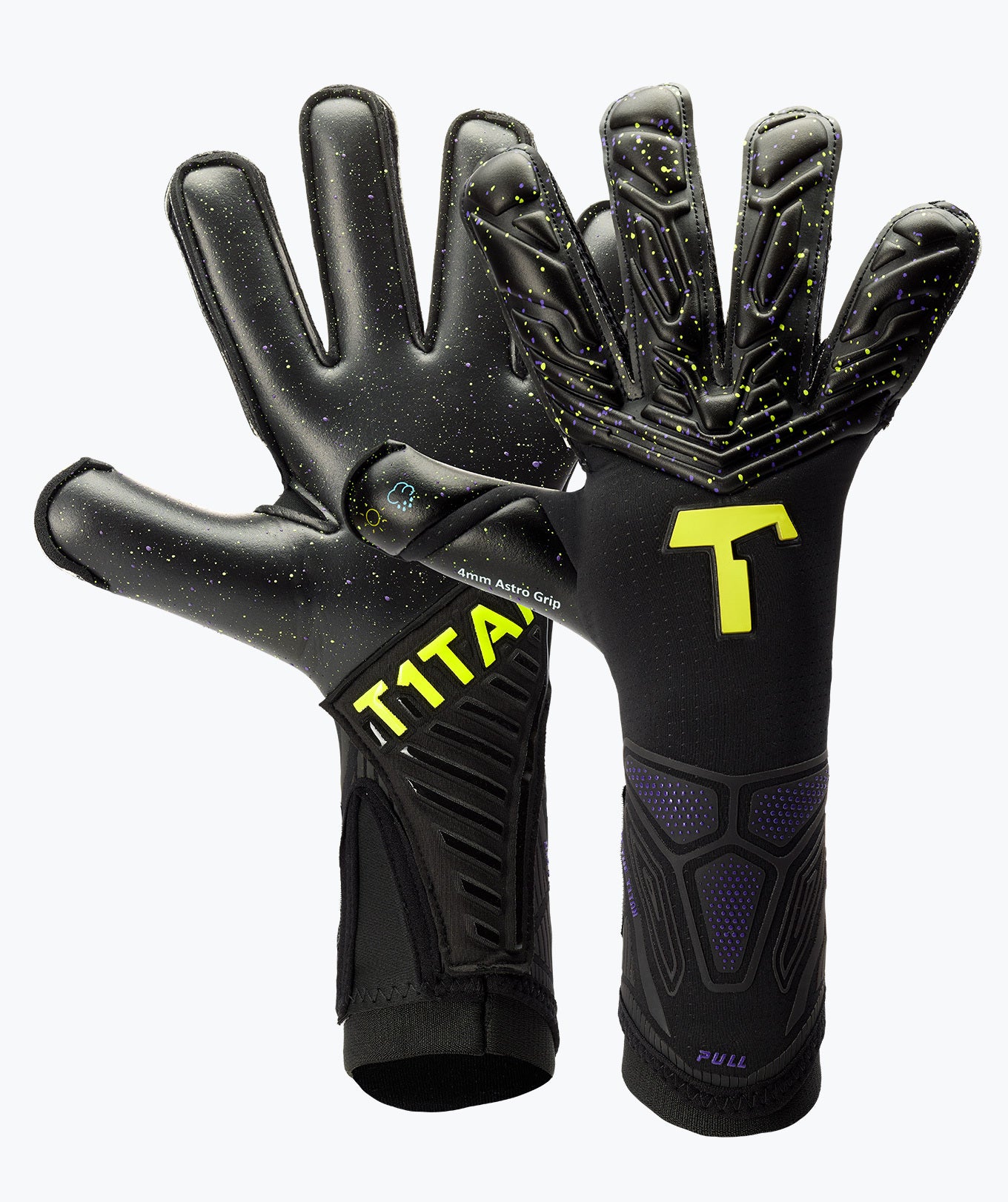 titan handschuhe schwarz T1tan Alien Galaxy 2.0 Goalkeeper Gloves Black 11